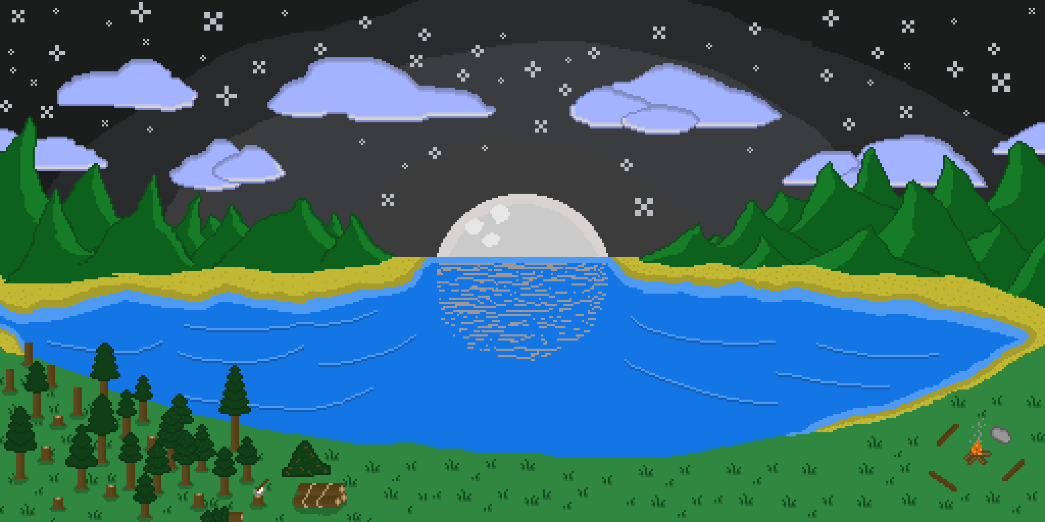 Night Lake artwork